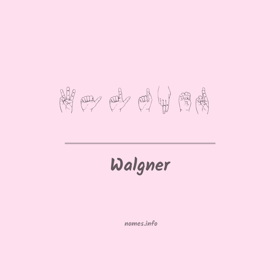 Walgner em Libras