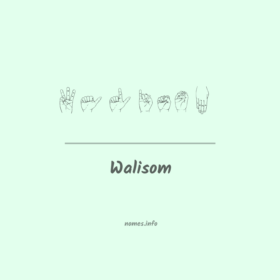 Walisom em Libras