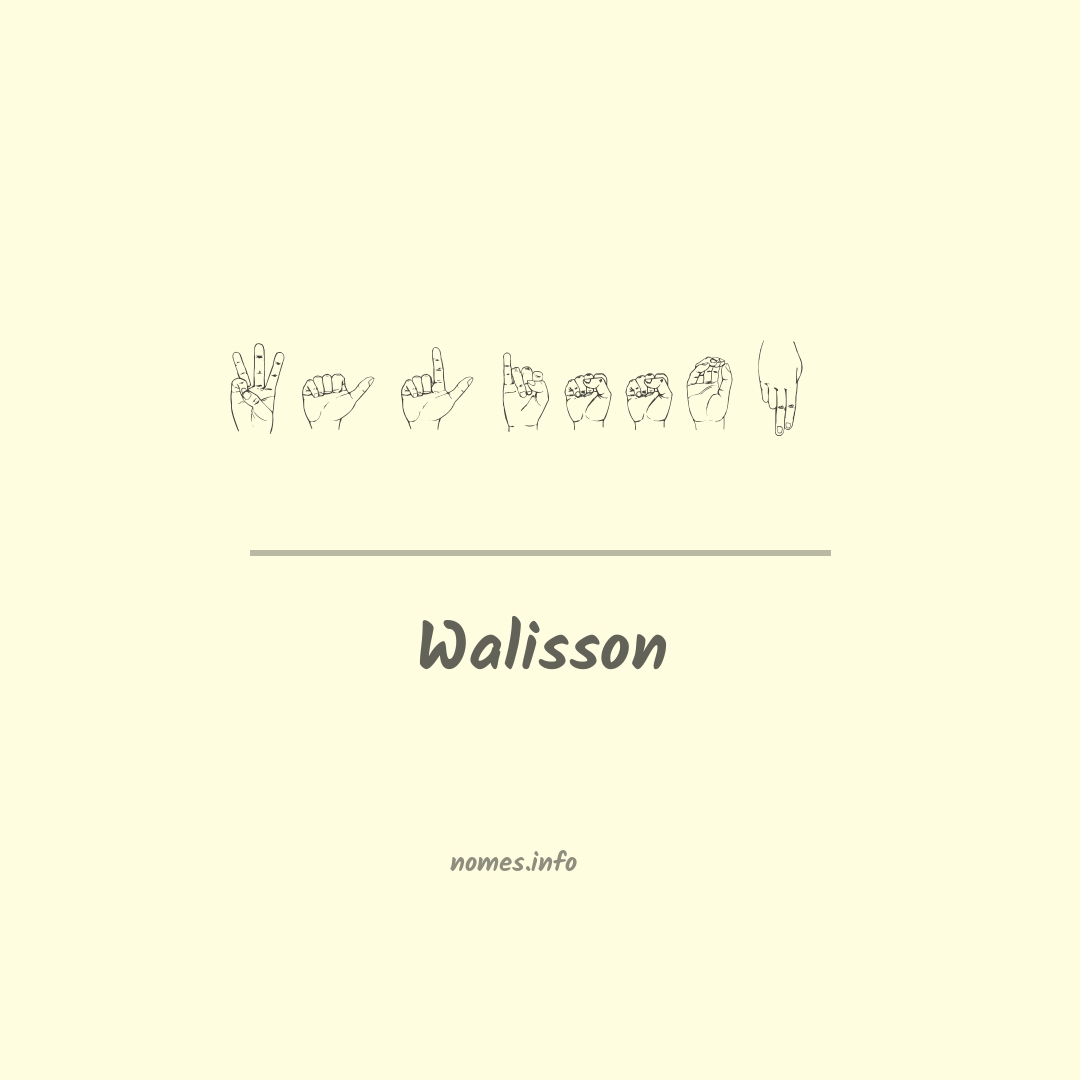 Walisson em Libras