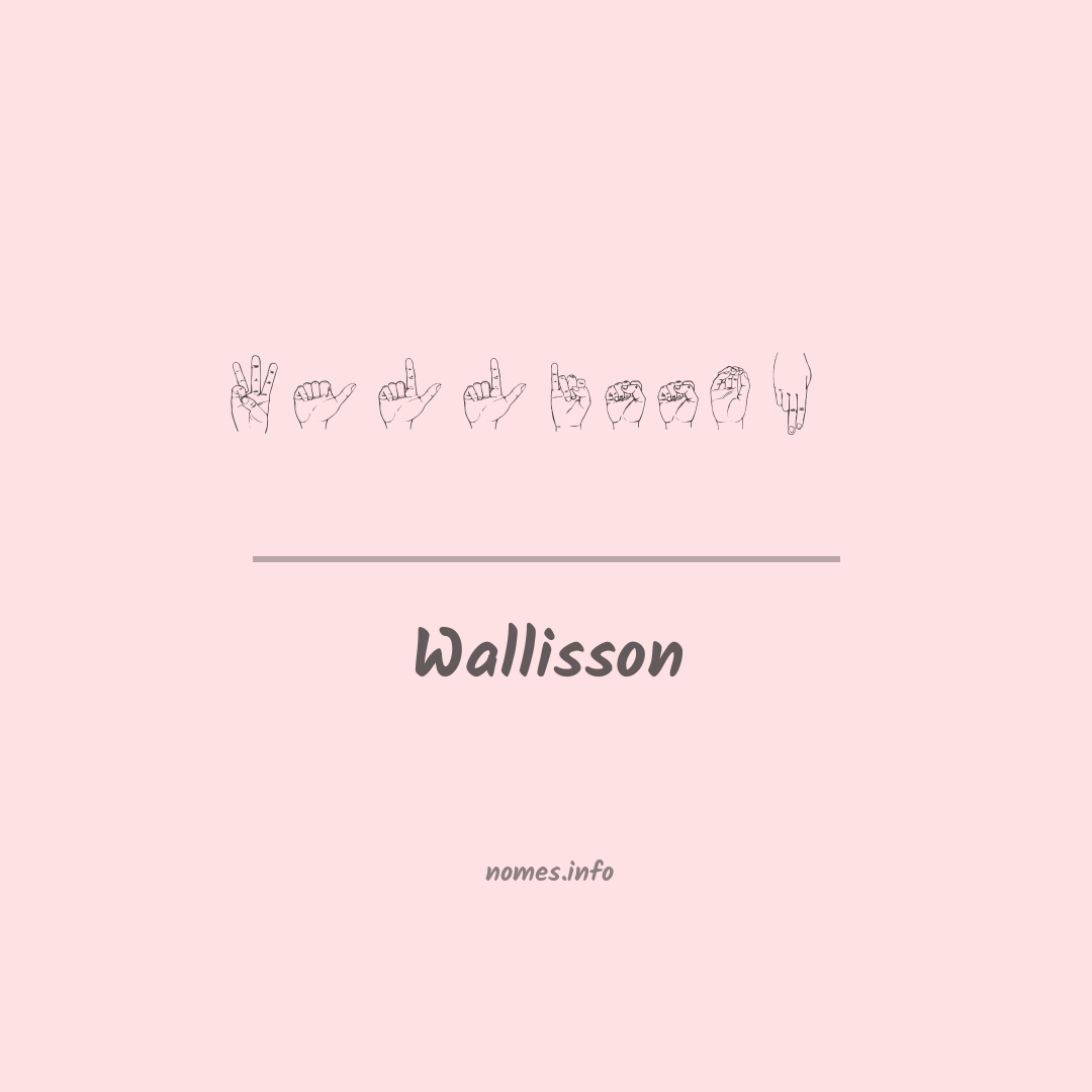 Wallisson em Libras