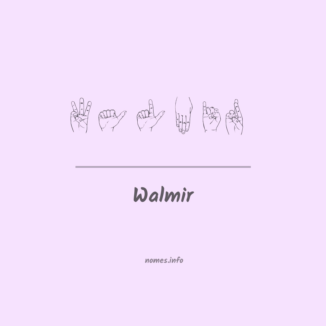 Walmir em Libras