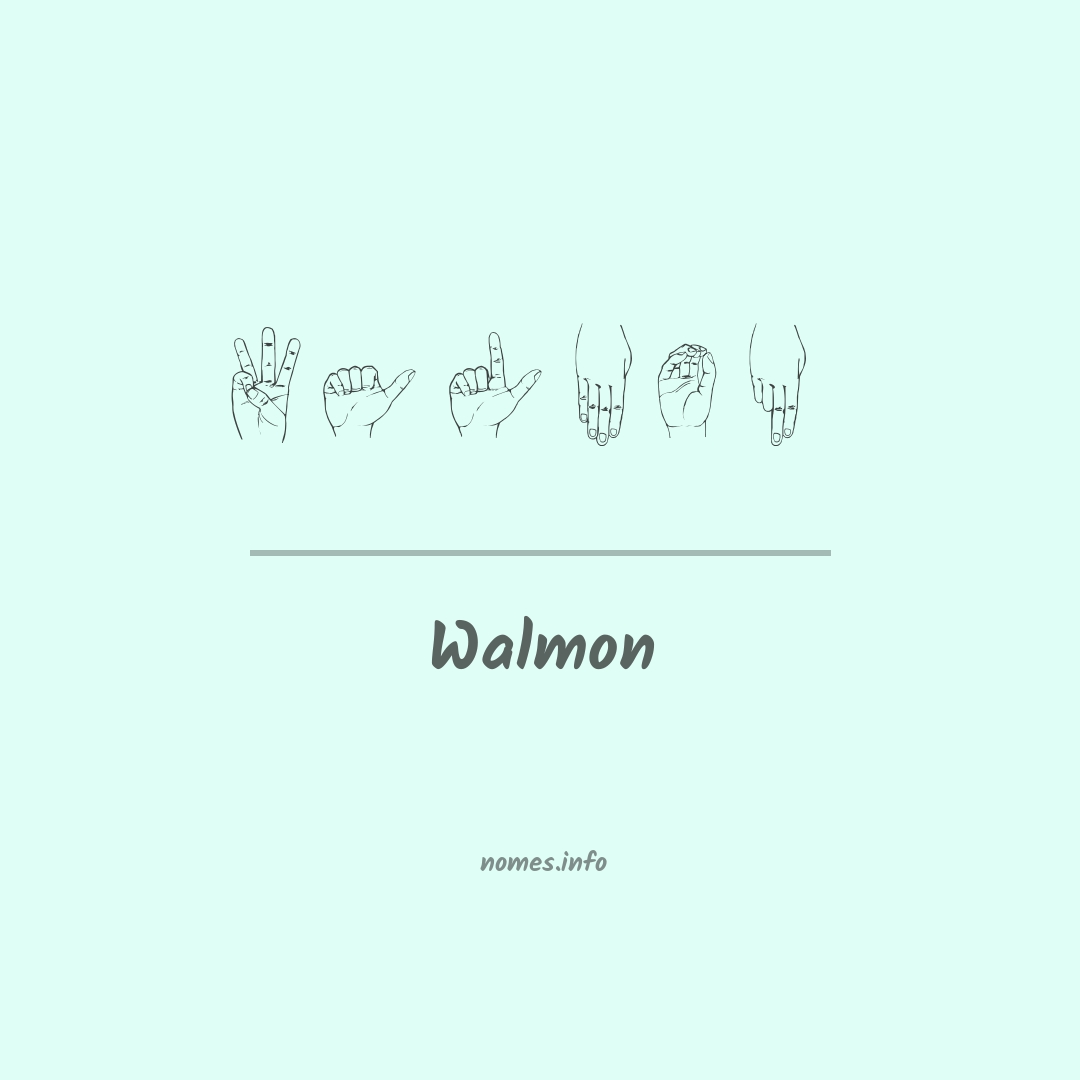 Walmon em Libras