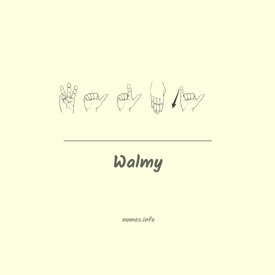 Walmy em Libras