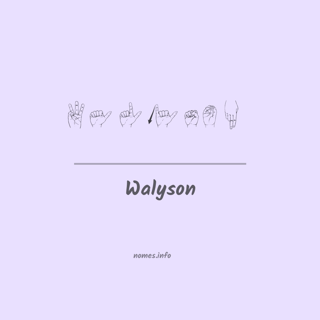 Walyson em Libras