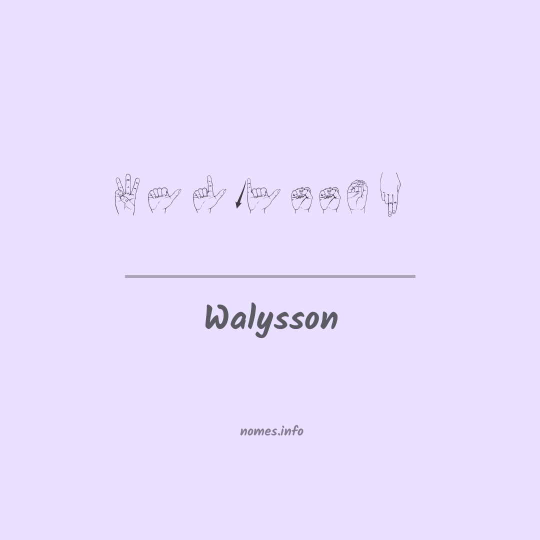 Walysson em Libras