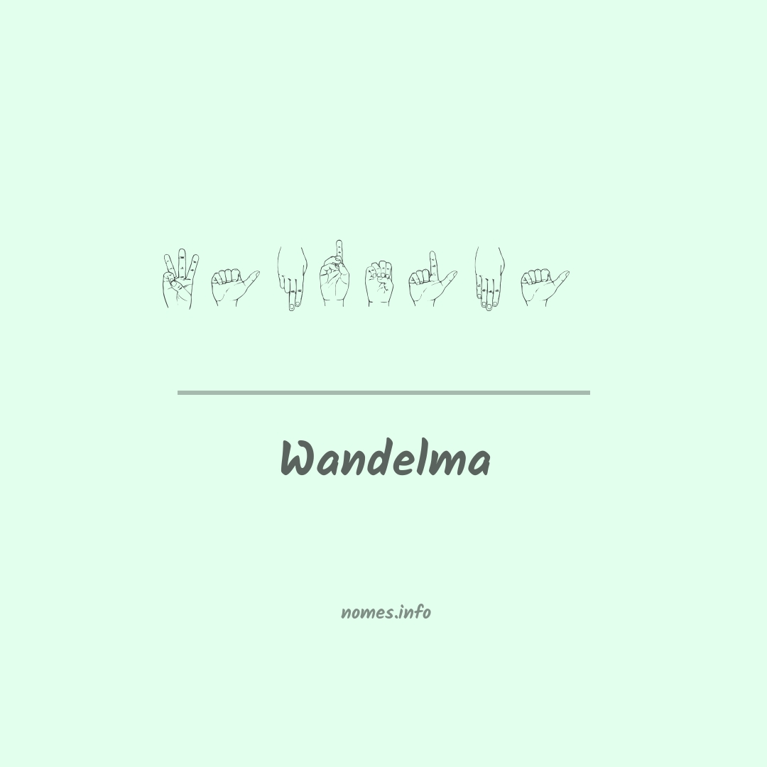 Wandelma em Libras