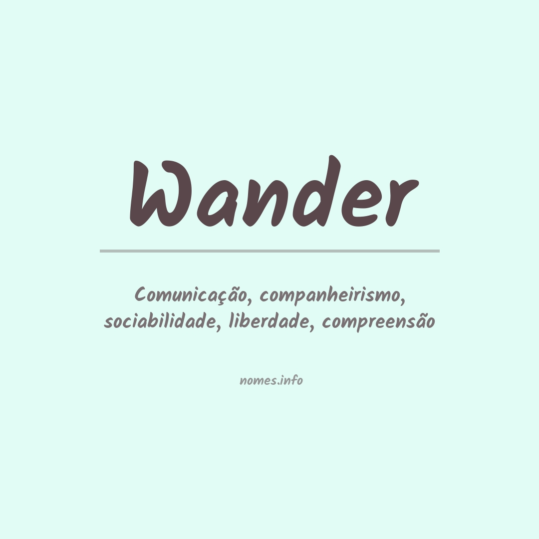 wander  Tradução de wander no Dicionário Infopédia de Inglês - Português
