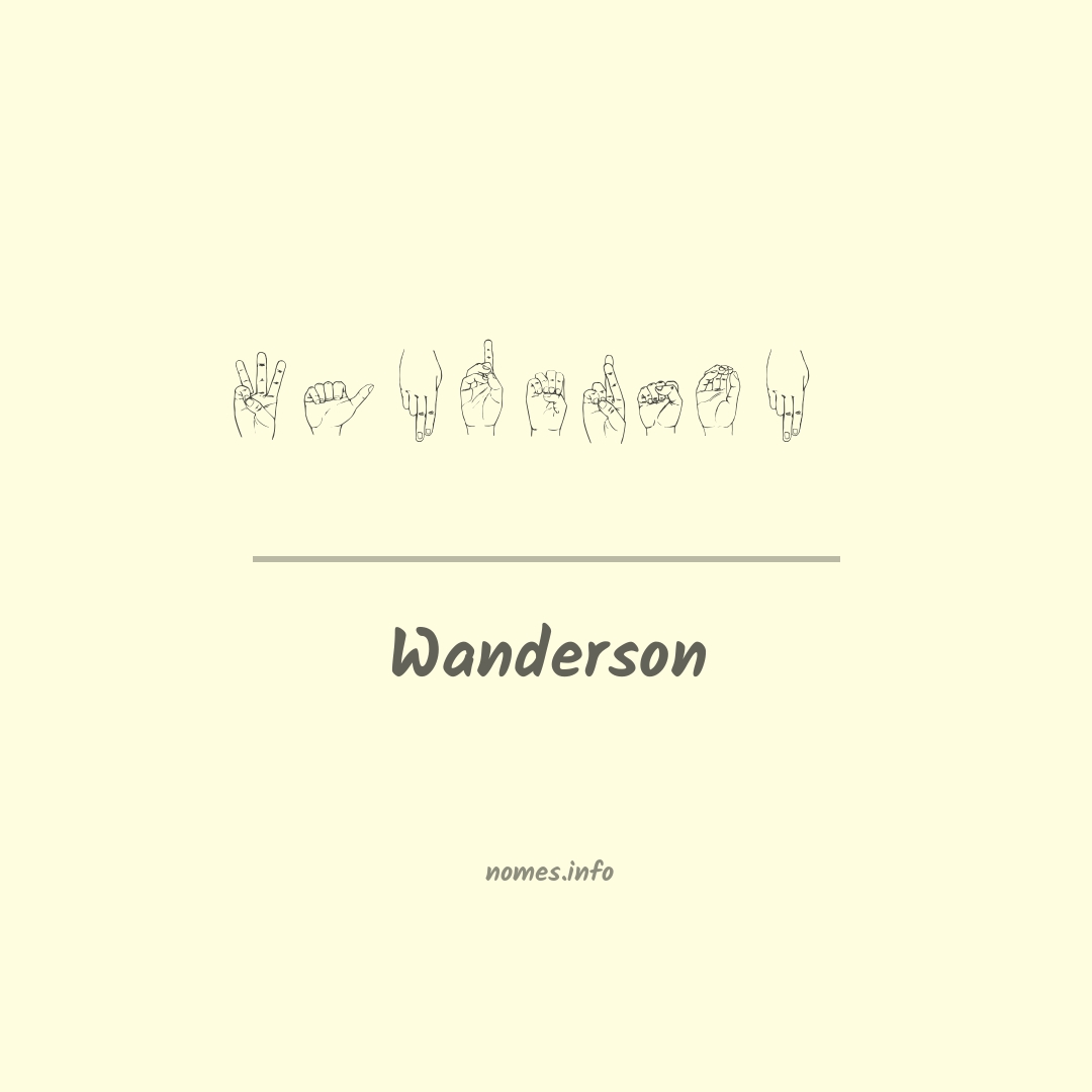 Wanderson em Libras