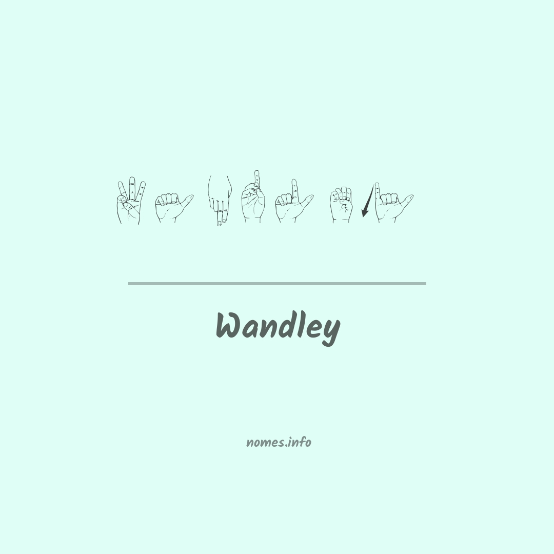 Wandley em Libras