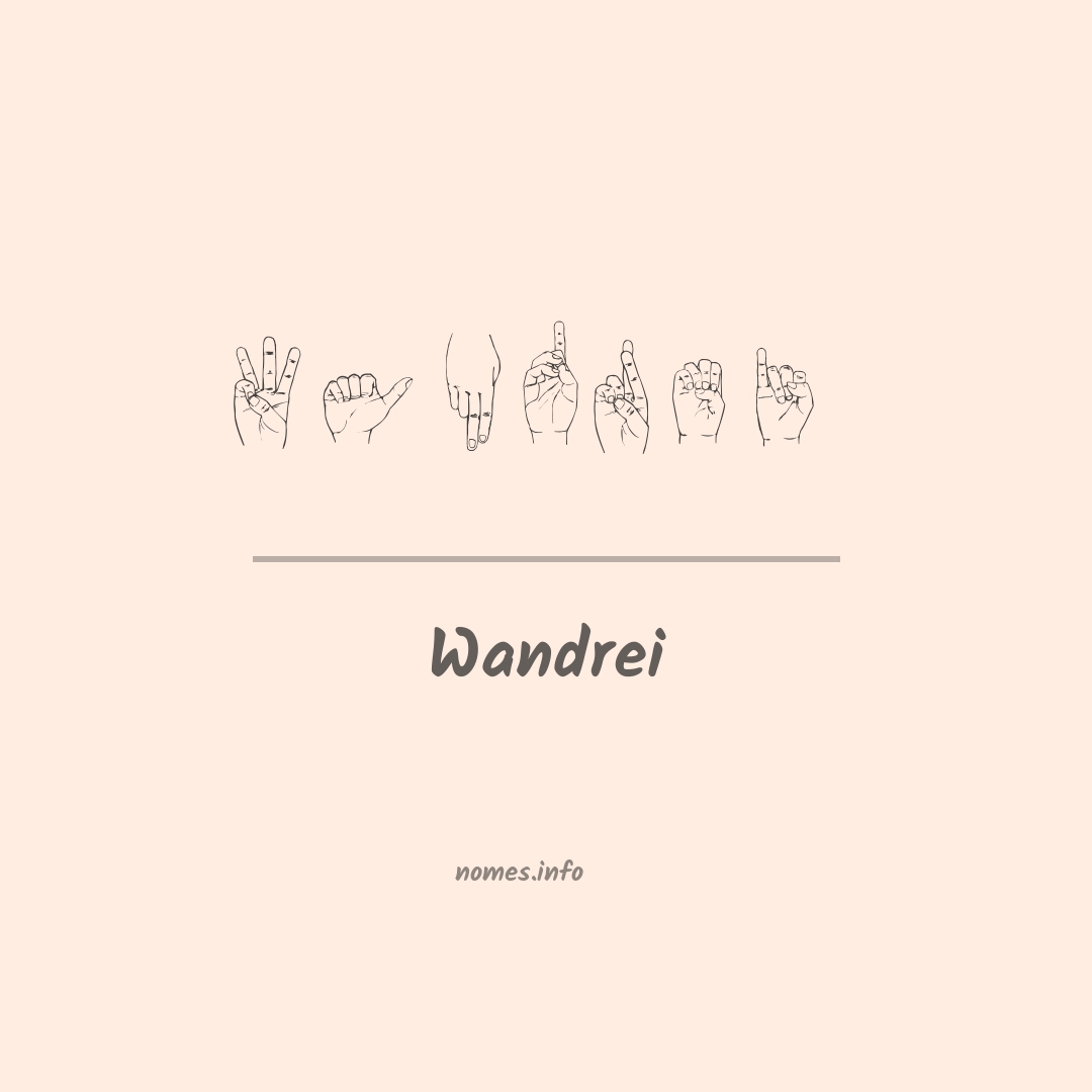 Wandrei em Libras