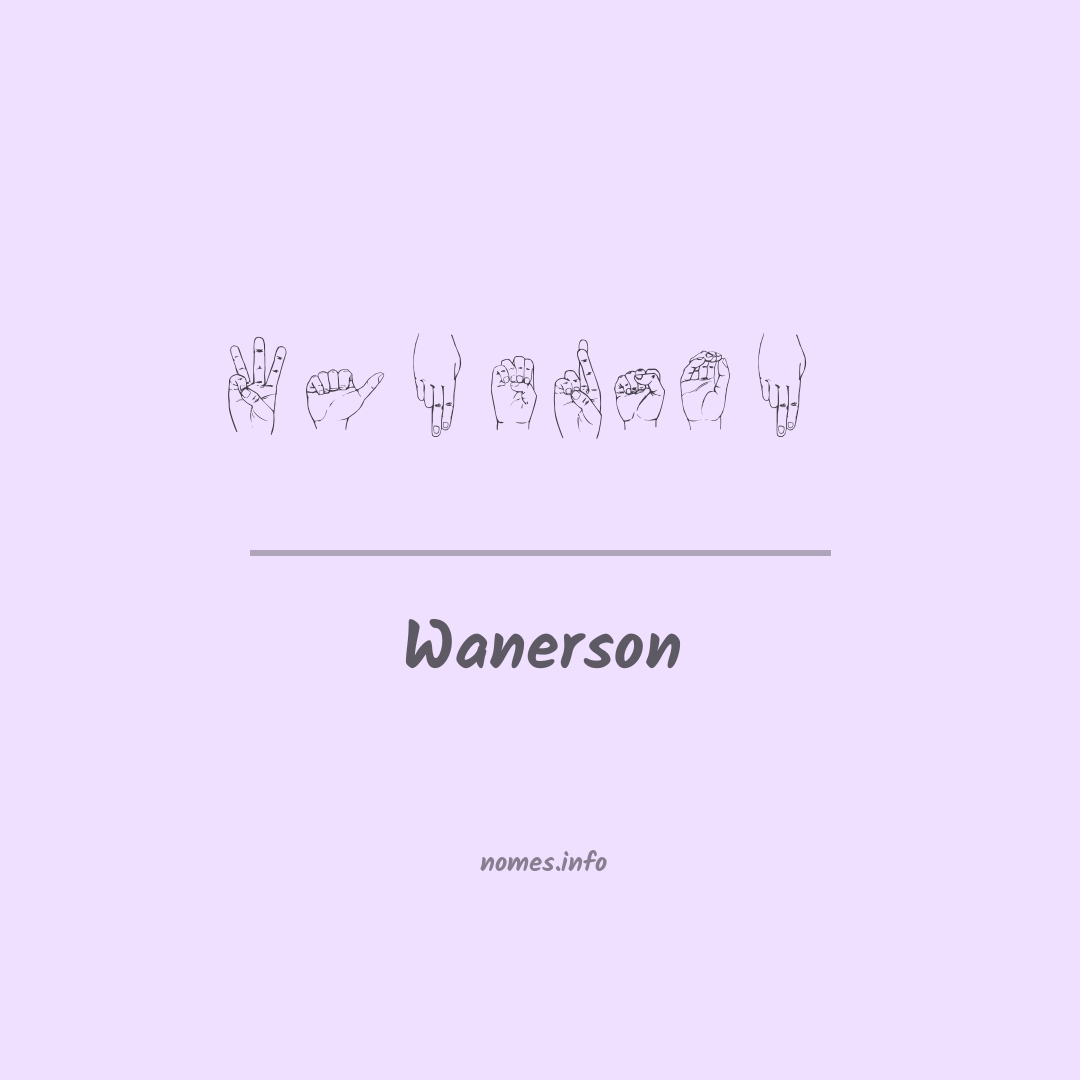 Wanerson em Libras