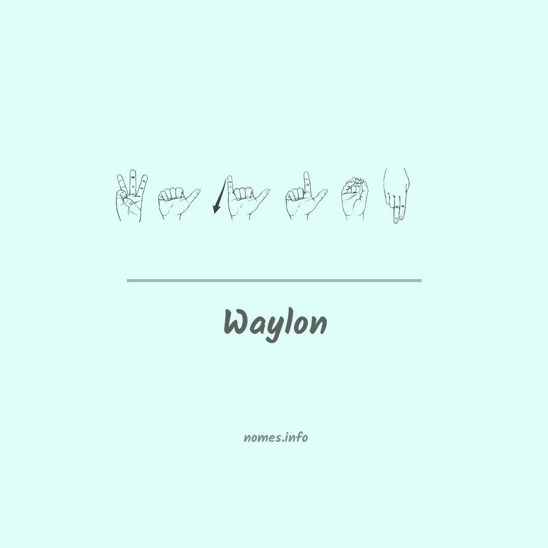 Waylon em Libras