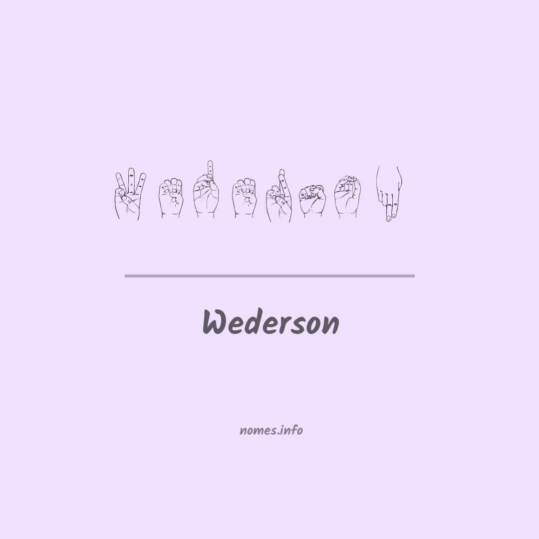 Wederson em Libras