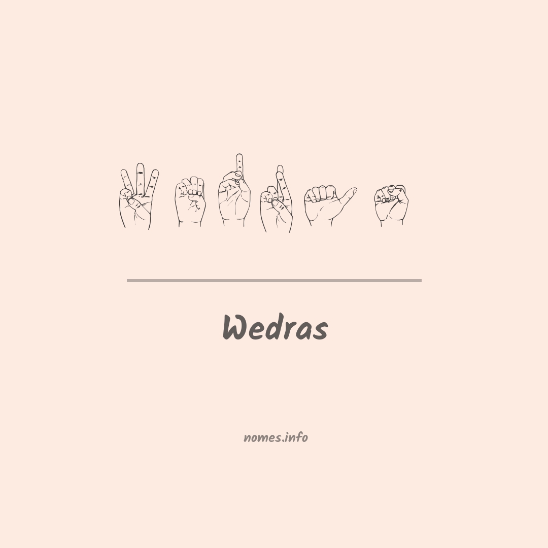 Wedras em Libras