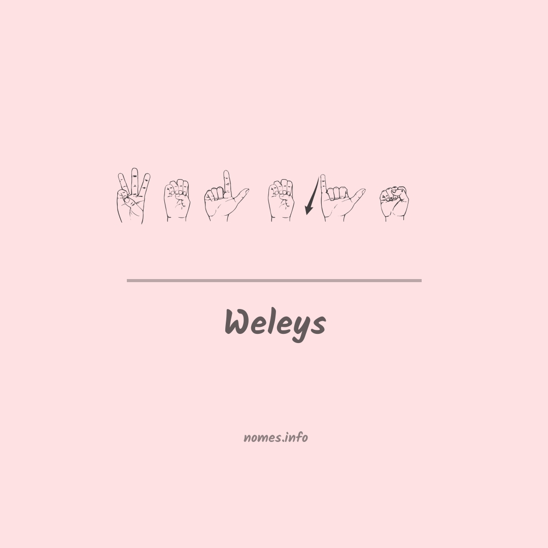 Weleys em Libras