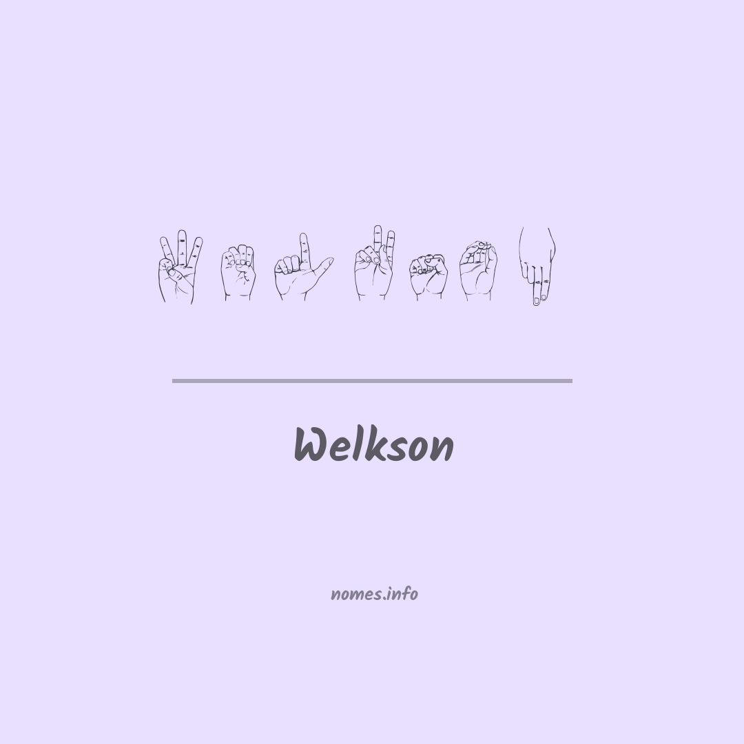 Welkson em Libras