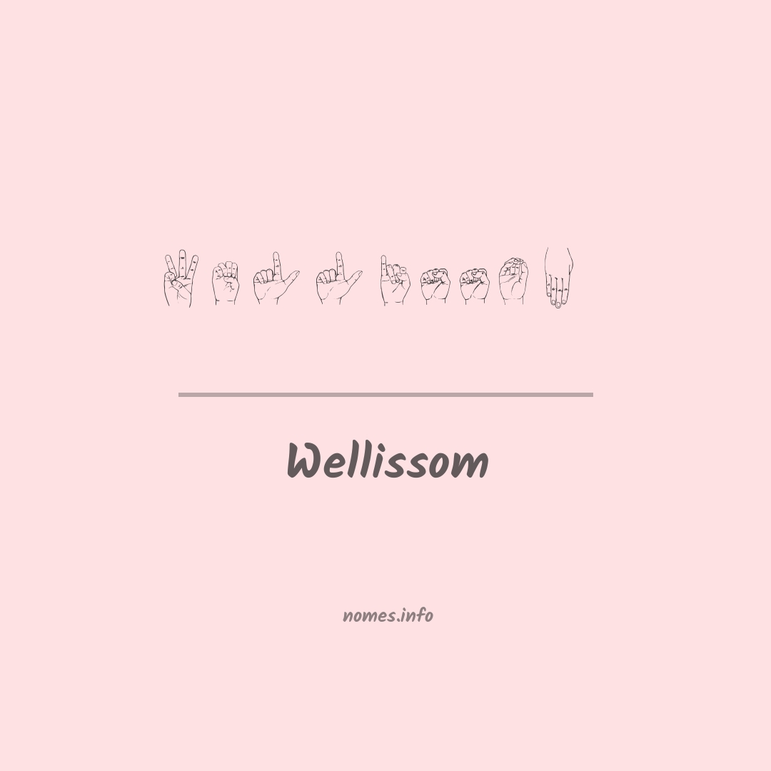 Wellissom em Libras