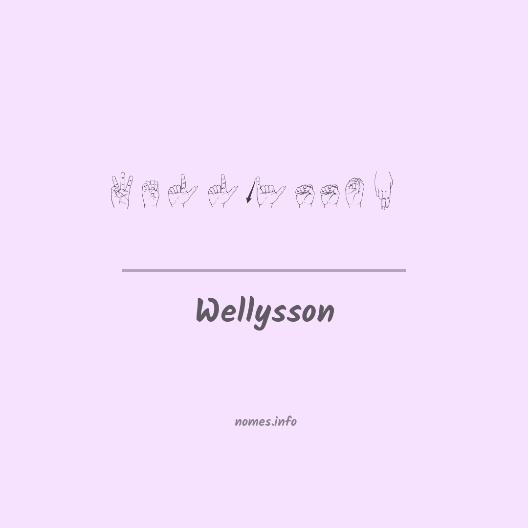 Wellysson em Libras