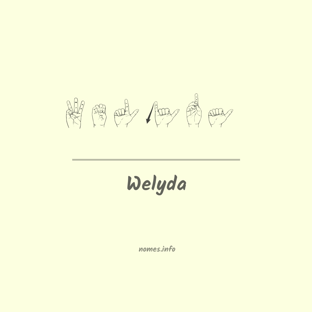 Welyda em Libras