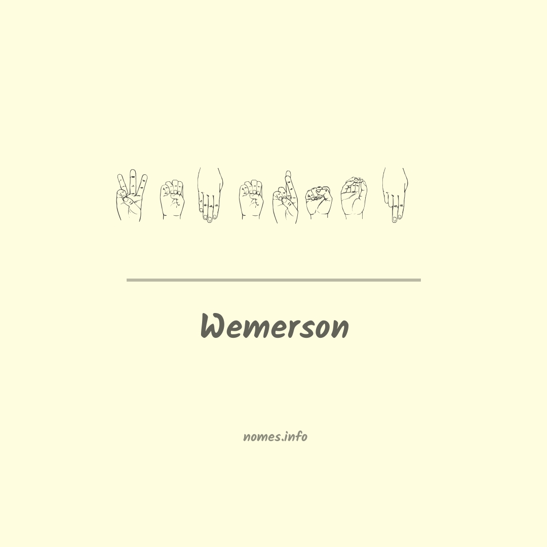 Wemerson em Libras