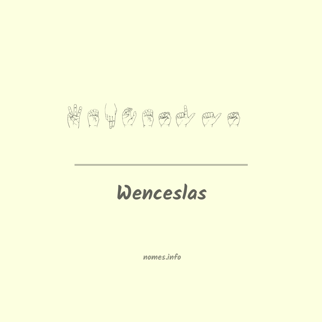 Wenceslas em Libras