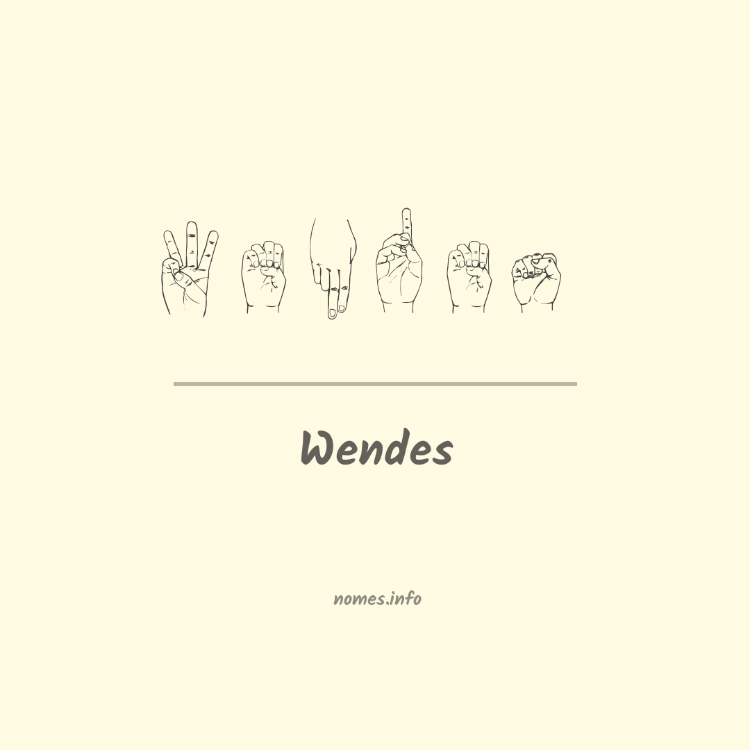Wendes em Libras