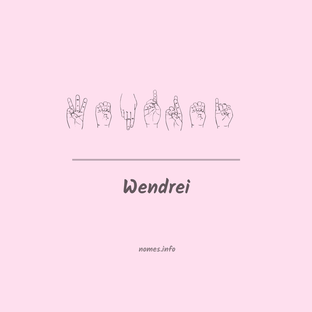 Wendrei em Libras
