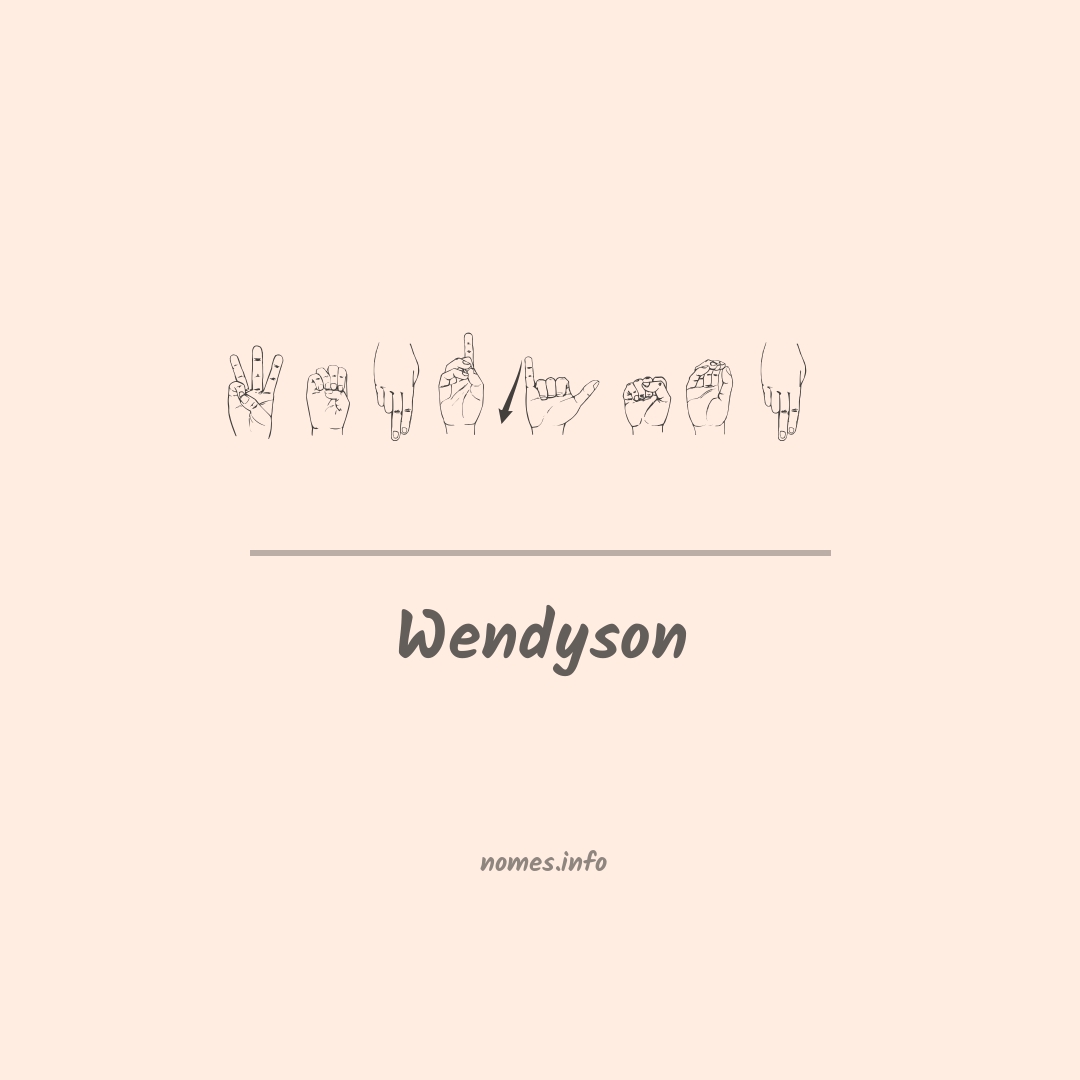 Wendyson em Libras