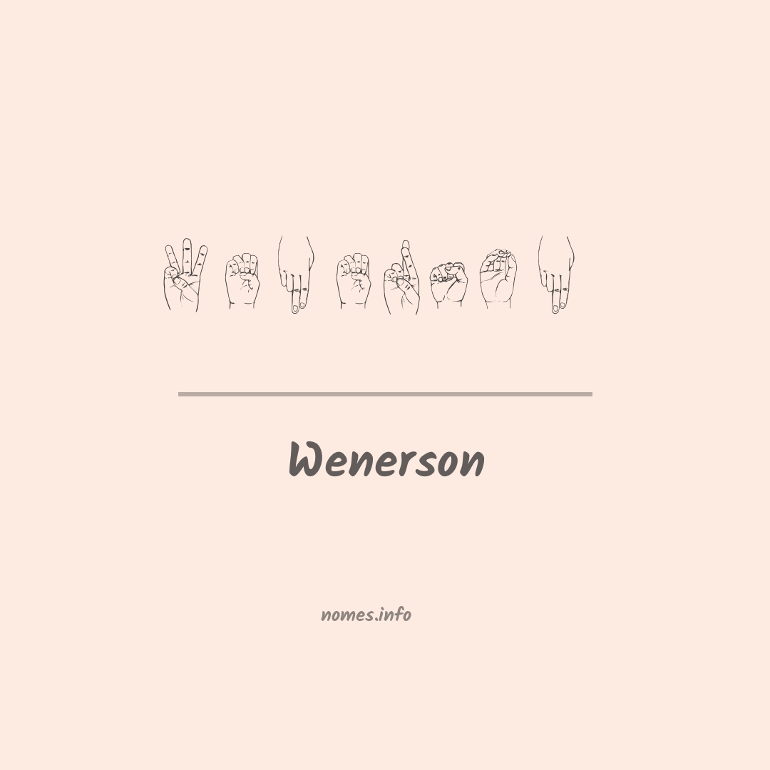 Wenerson em Libras