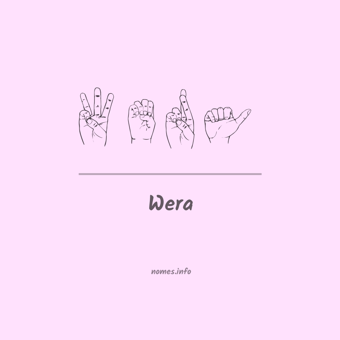 Wera em Libras