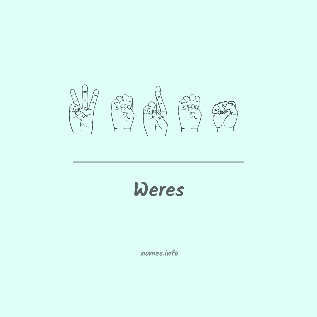 Weres em Libras Weres em Libras