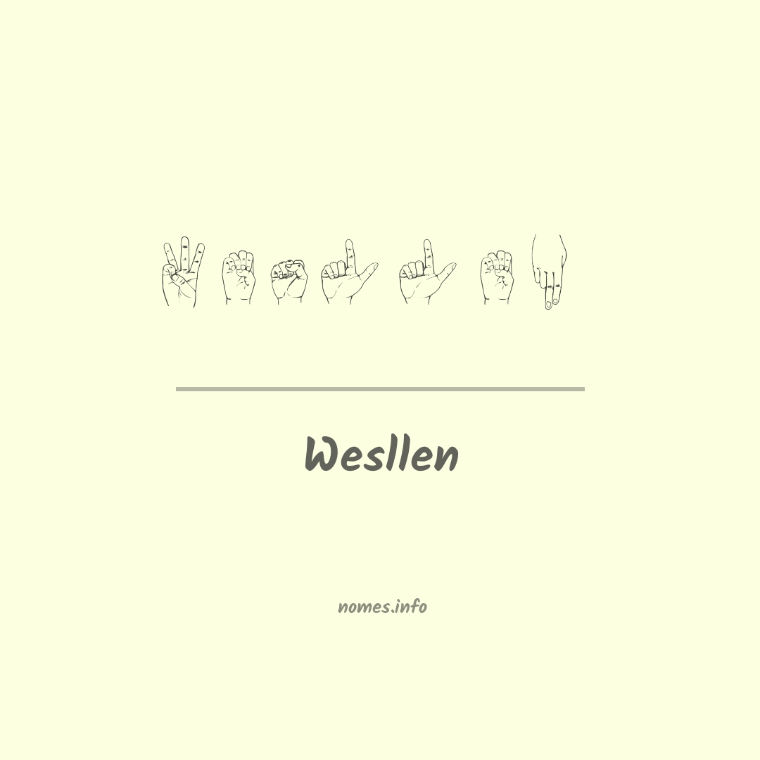 Wesllen em Libras