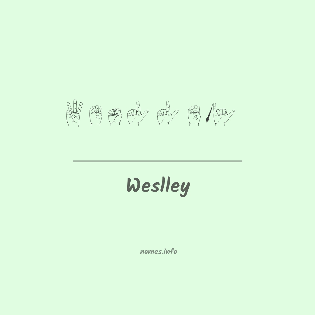 Weslley em Libras