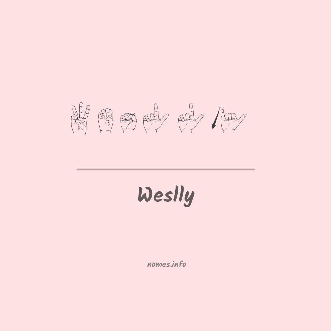 Weslly em Libras