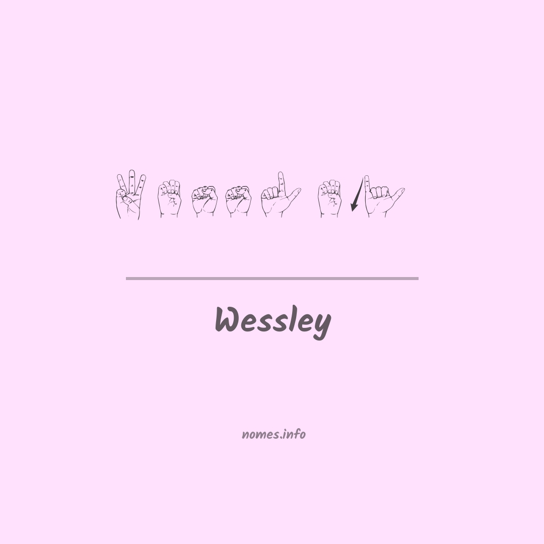 Wessley em Libras