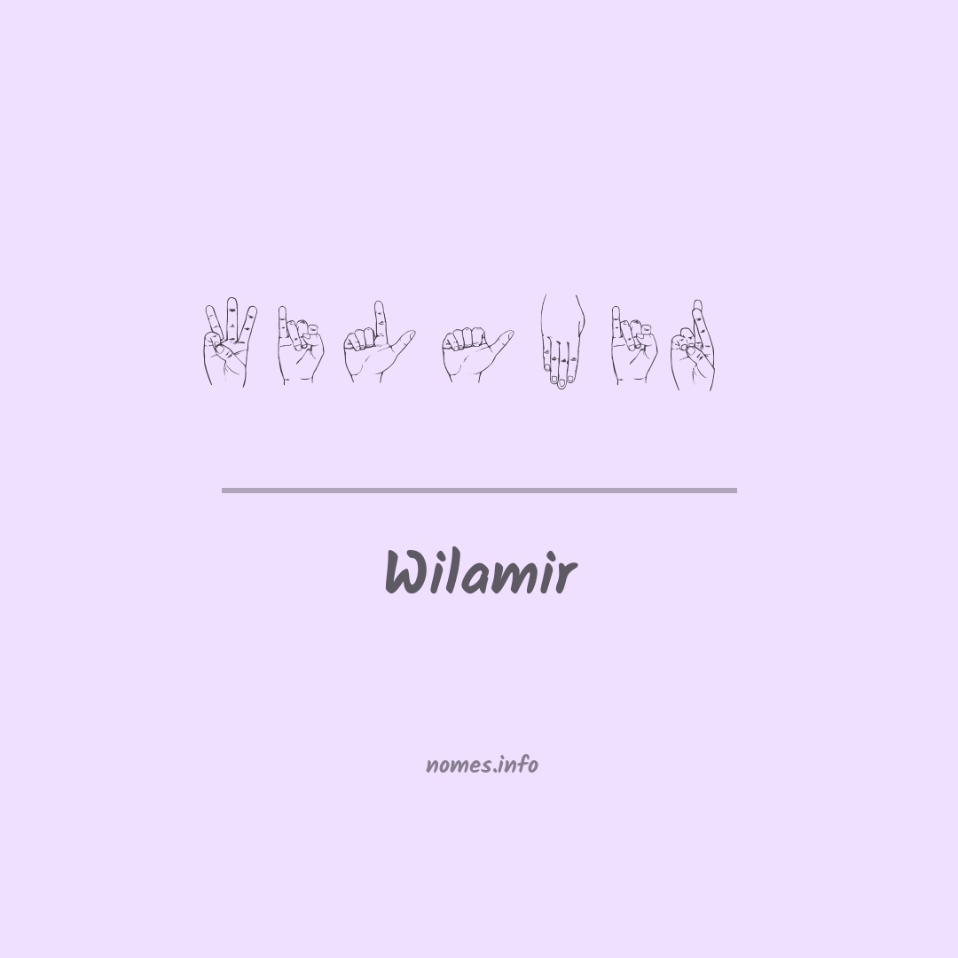 Wilamir em Libras