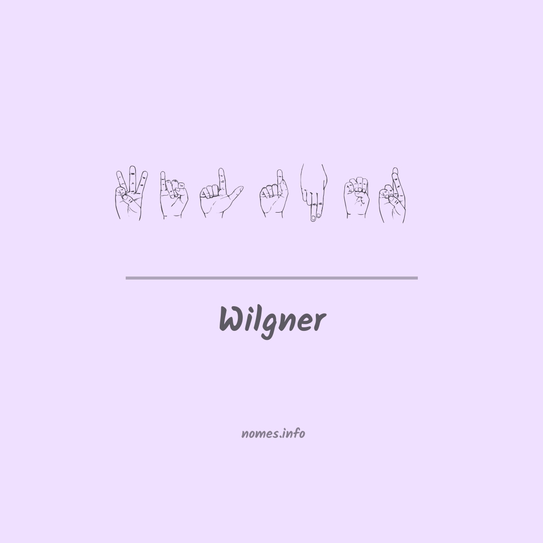 Wilgner em Libras