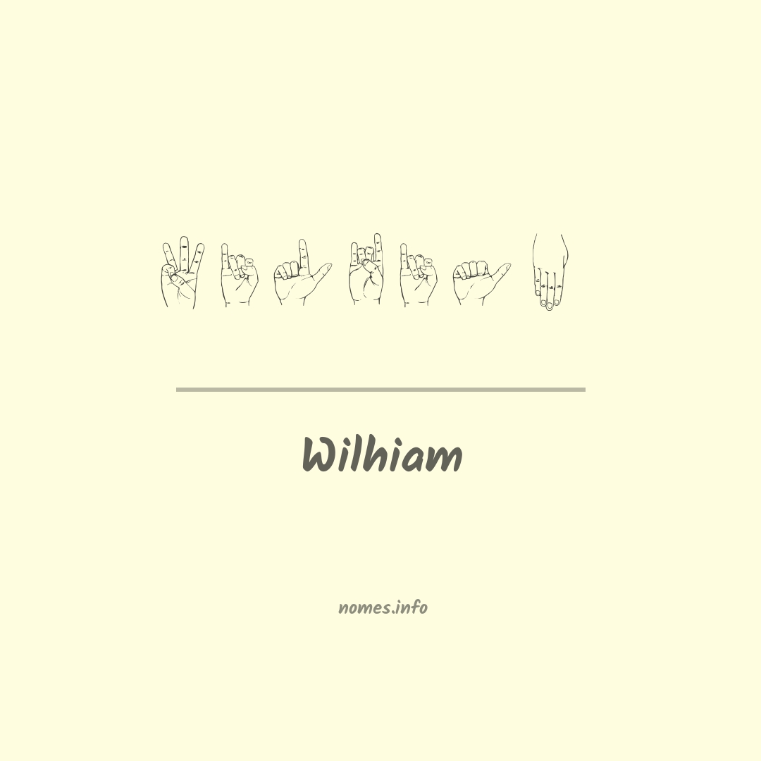 Wilhiam em Libras