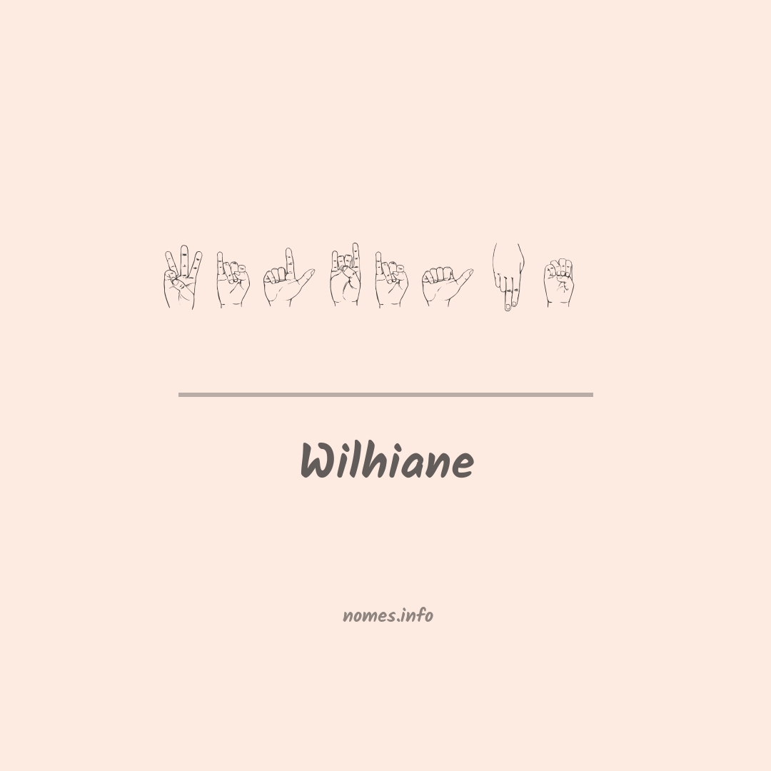Wilhiane em Libras