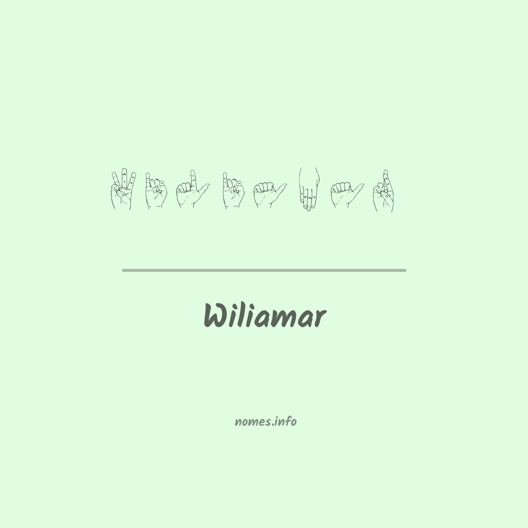 Wiliamar em Libras