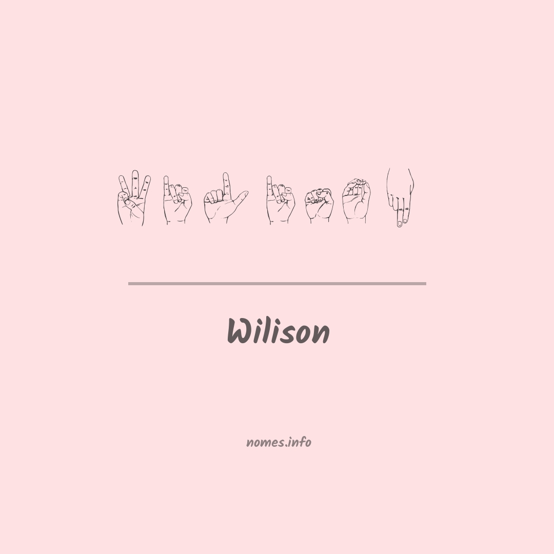 Wilison em Libras