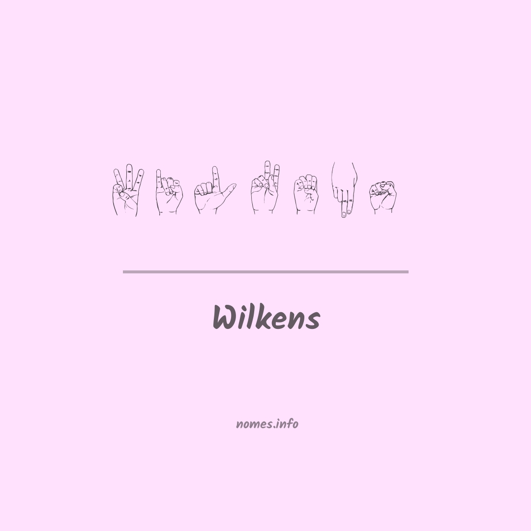 Wilkens em Libras