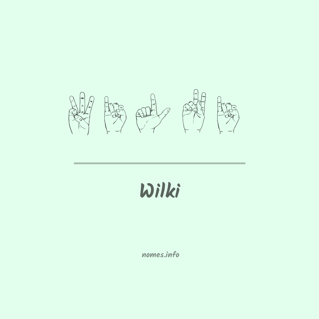 Wilki em Libras