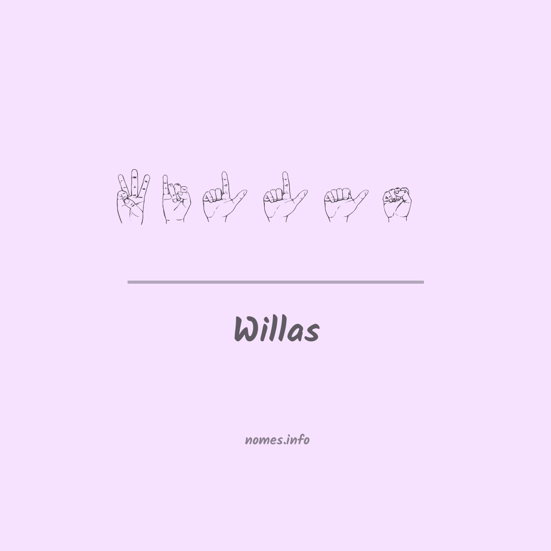 Willas em Libras