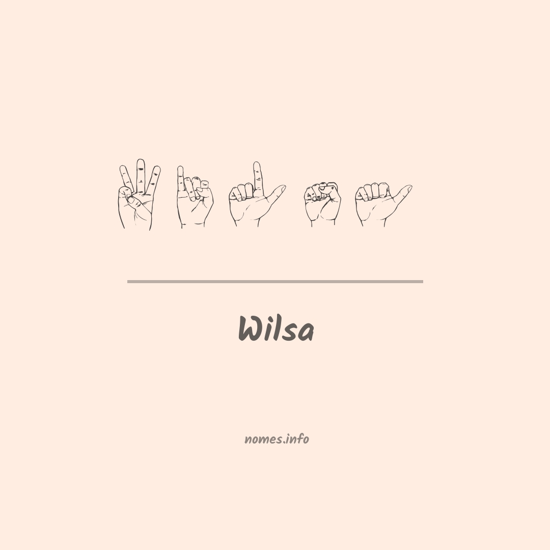 Wilsa em Libras