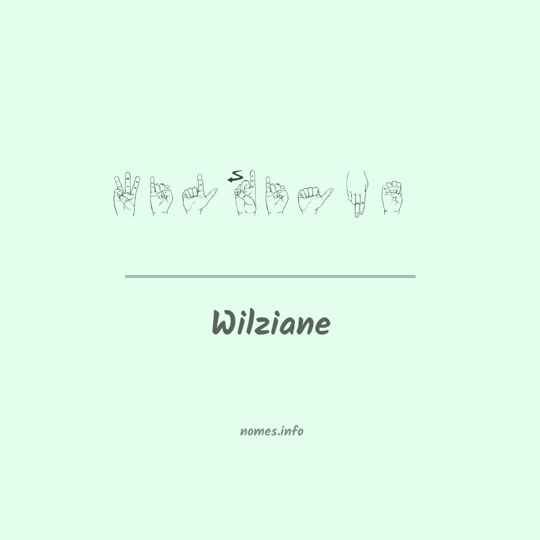 Wilziane em Libras
