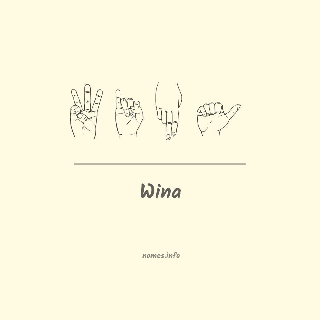 Wina em Libras