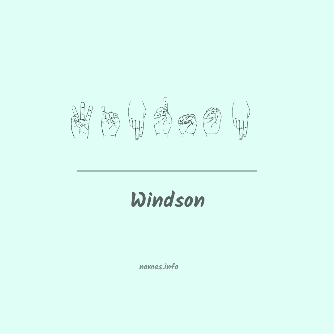 Windson em Libras