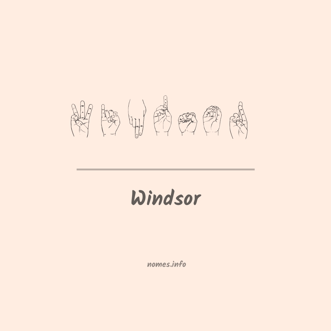 Windsor em Libras