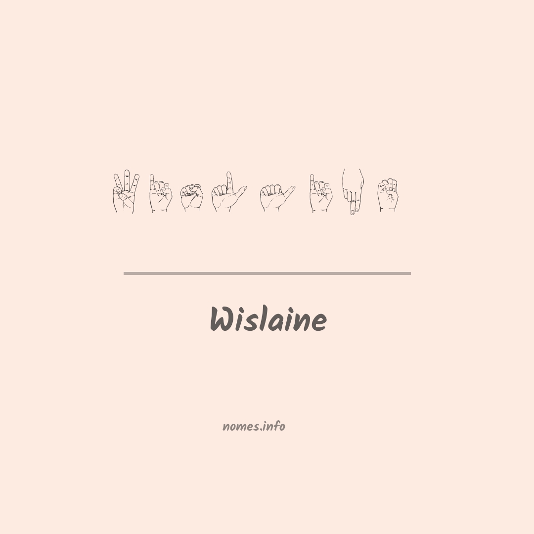 Wislaine em Libras